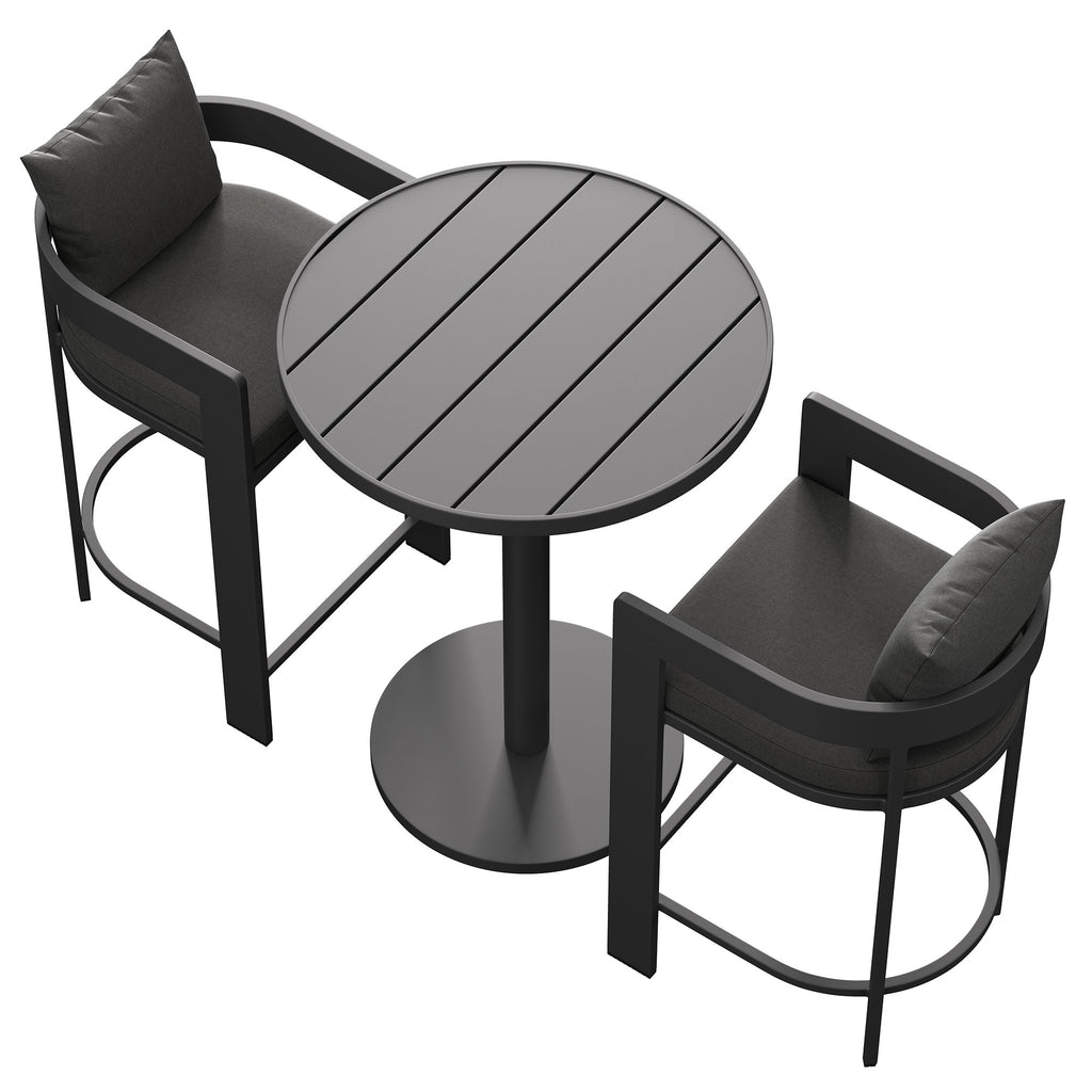 Tulsa 3 Piece Aluminum Bar Cocktail Set