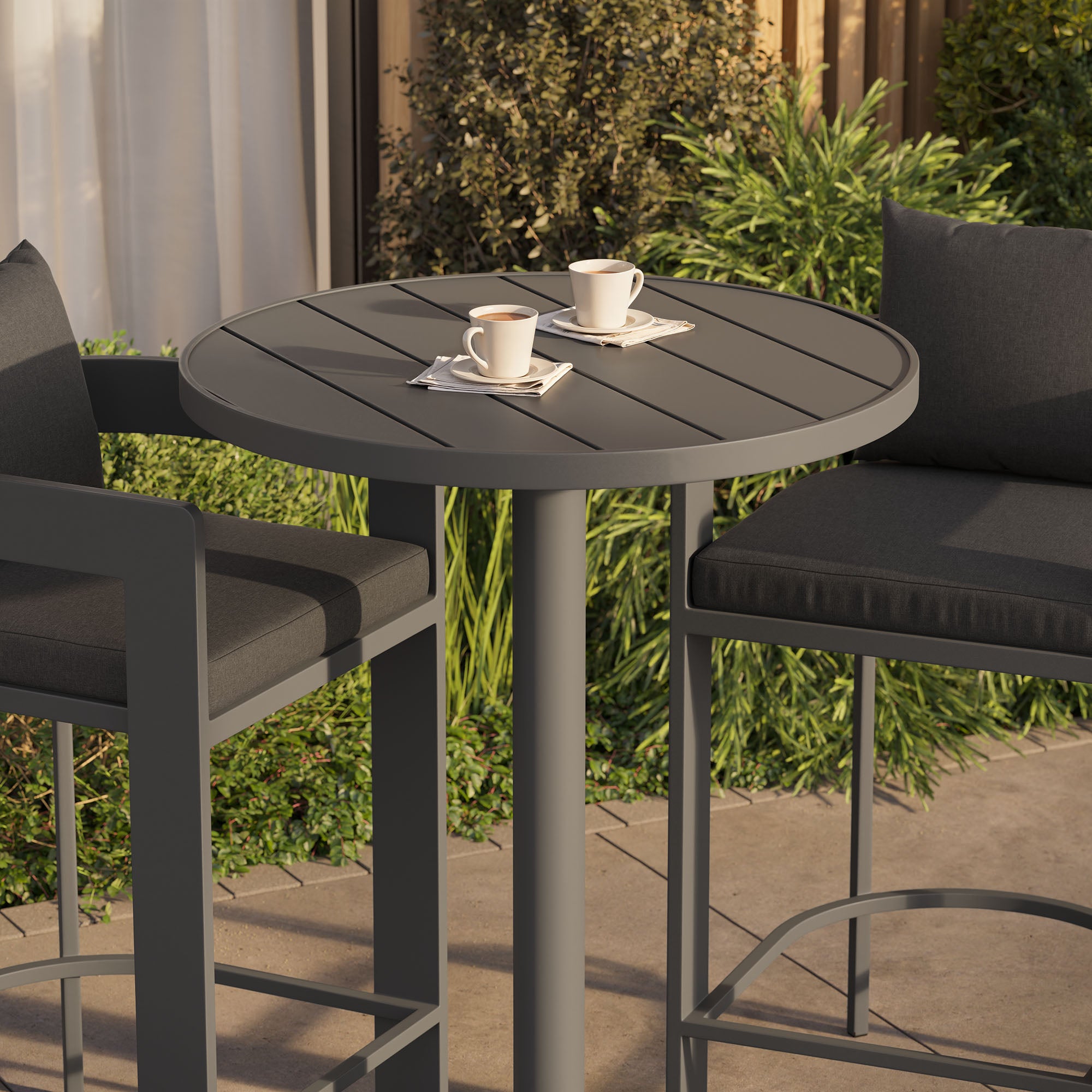 Tulsa 3 Piece Aluminum Bar Cocktail Set