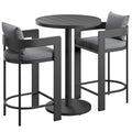 Tulsa 3 Piece Aluminum Bar Cocktail Set