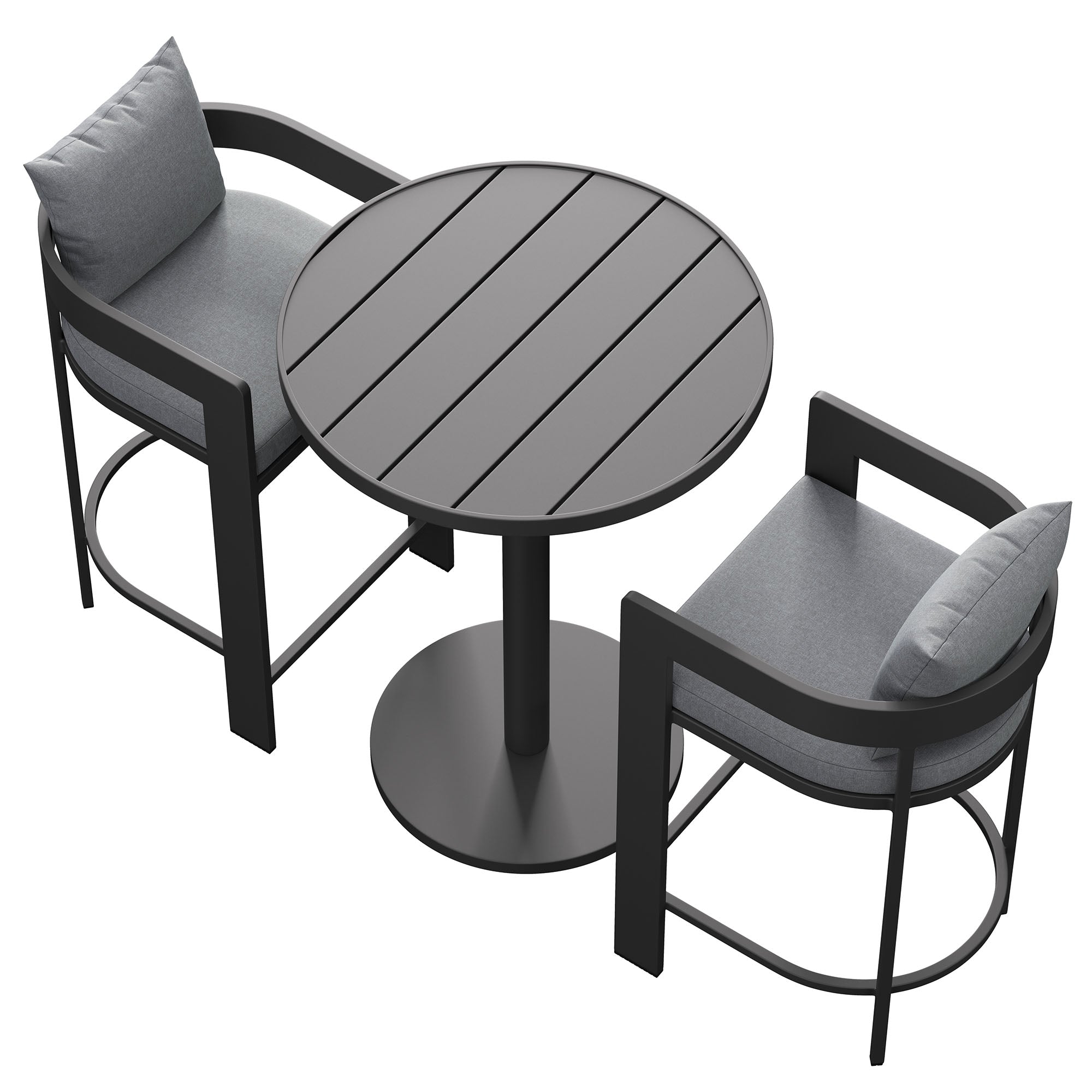 Tulsa 3 Piece Aluminum Bar Cocktail Set