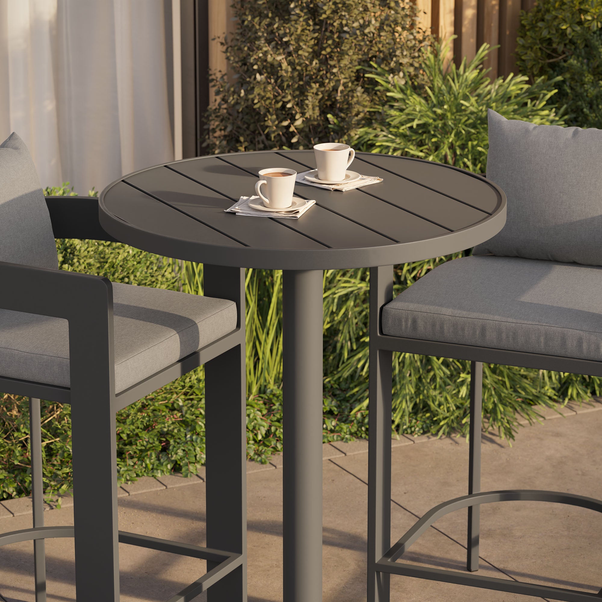 Tulsa 3 Piece Aluminum Bar Cocktail Set