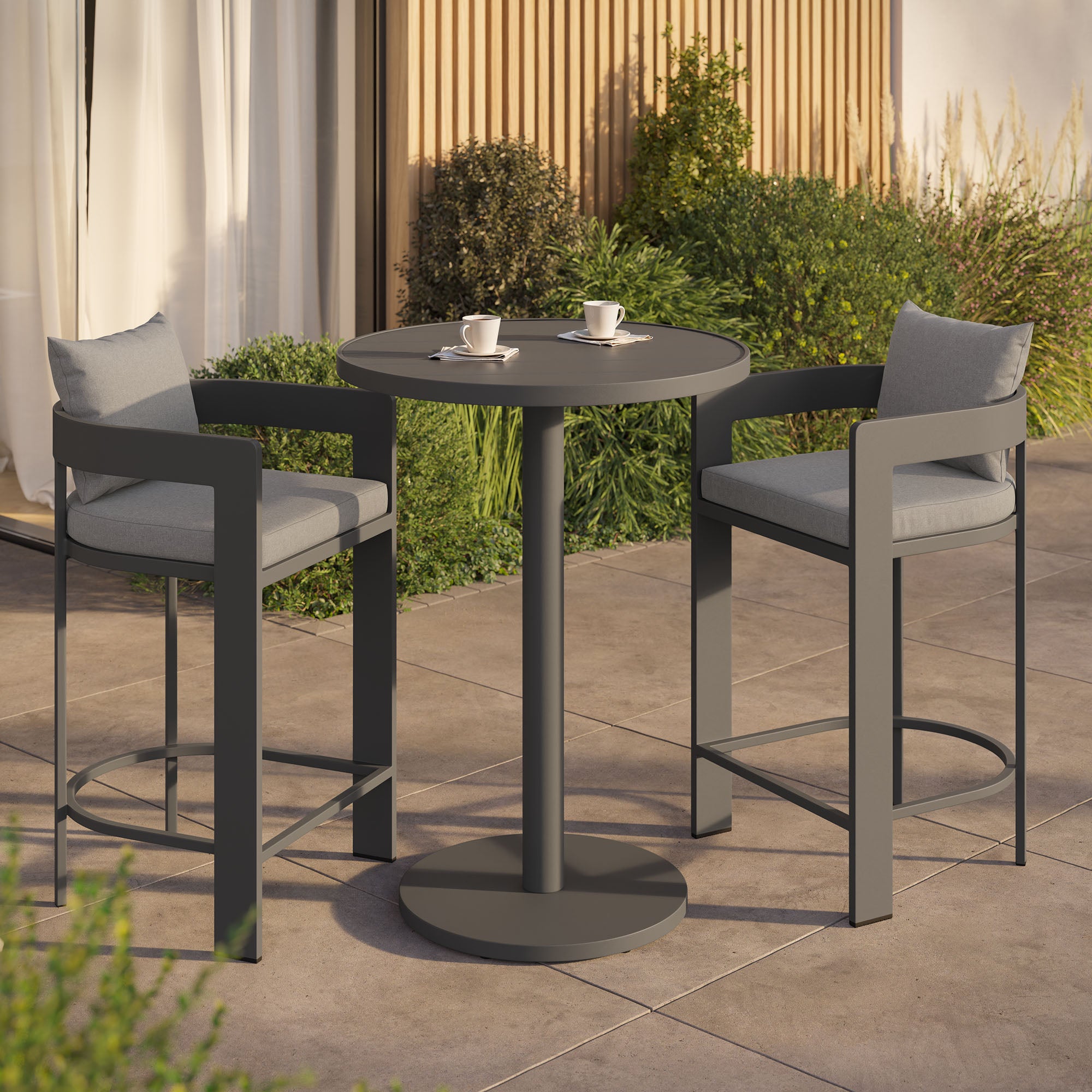 Tulsa 3 Piece Aluminum Bar Cocktail Set
