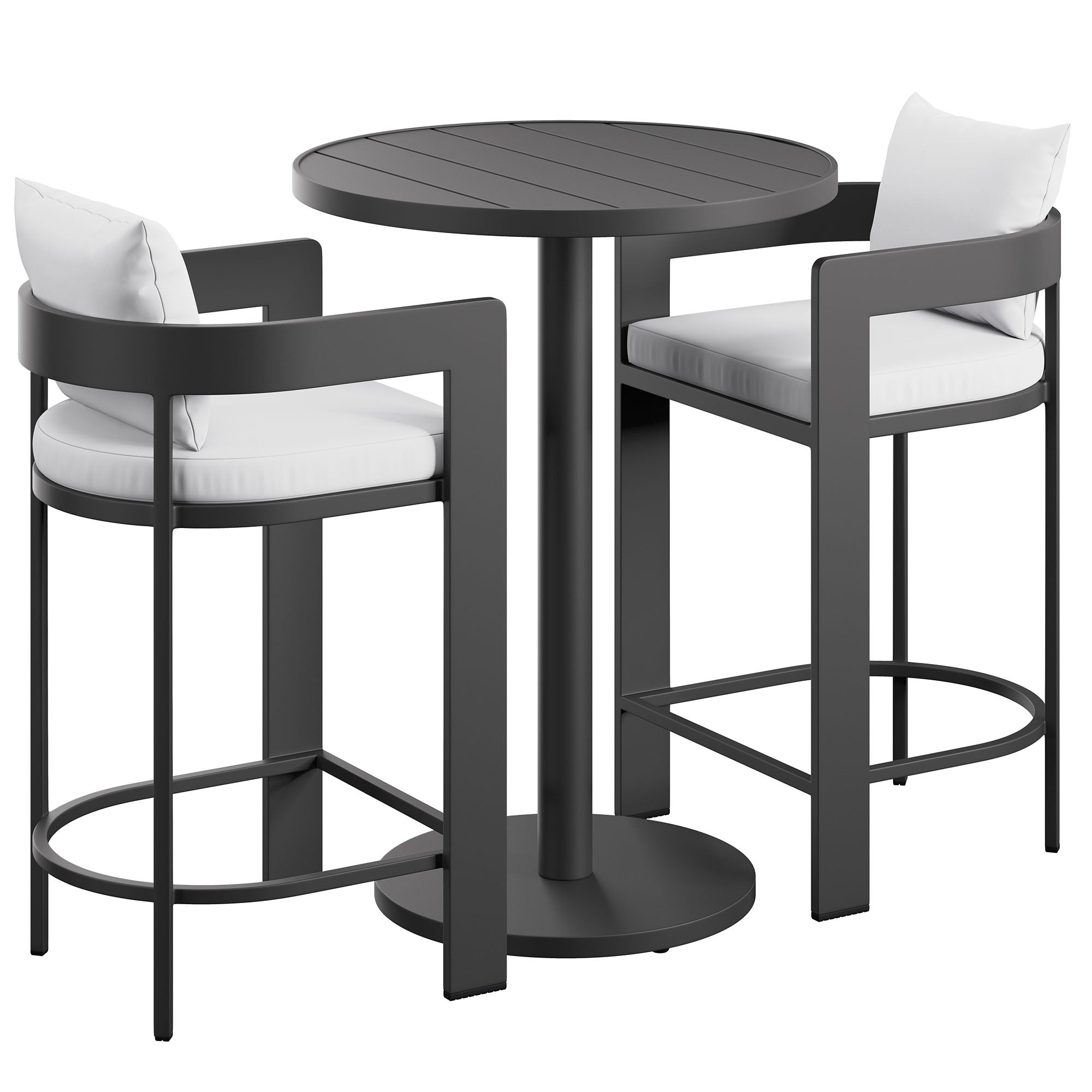 Tulsa 3 Piece Aluminum Bar Cocktail Set