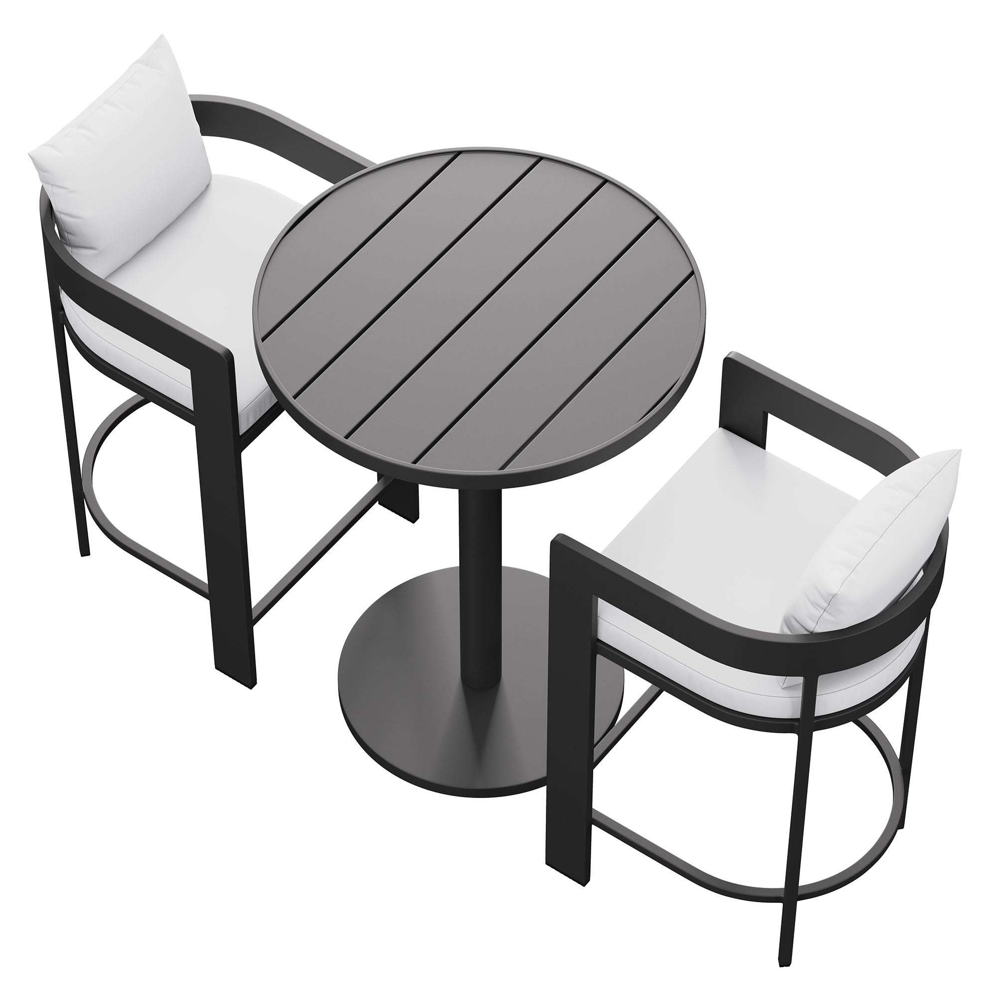 Tulsa 3 Piece Aluminum Bar Cocktail Set