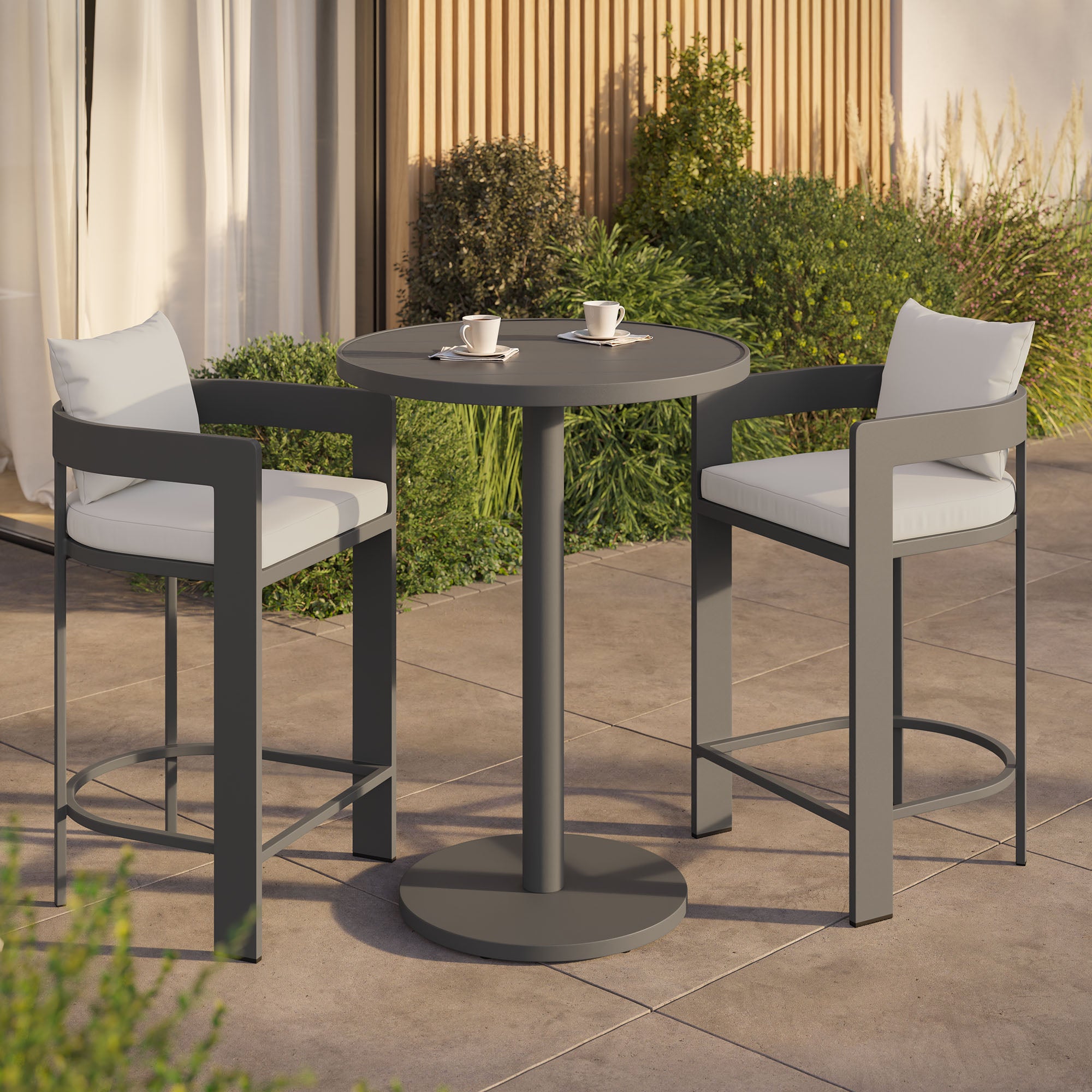 Tulsa 3 Piece Aluminum Bar Cocktail Set
