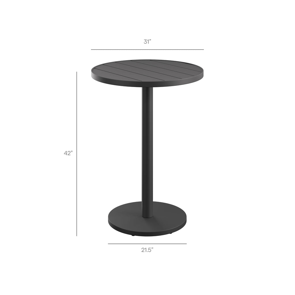 Tulsa 3 Piece Aluminum Bar Cocktail Set